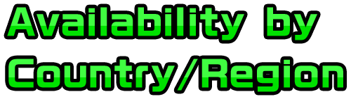Availability by Country/Region