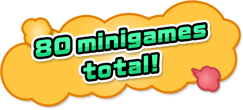 80 minigames total!