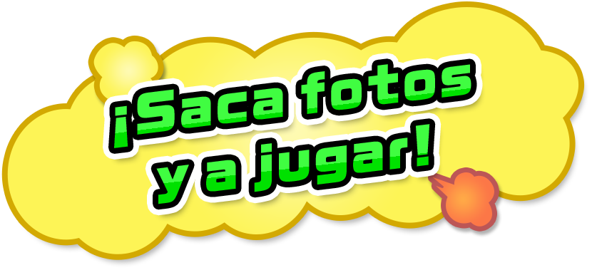 ¡Saca fotos y a jugar!
