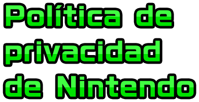 Política de privacidad de Nintendo