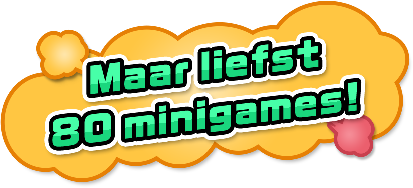 Maar liefst 80 minigames!