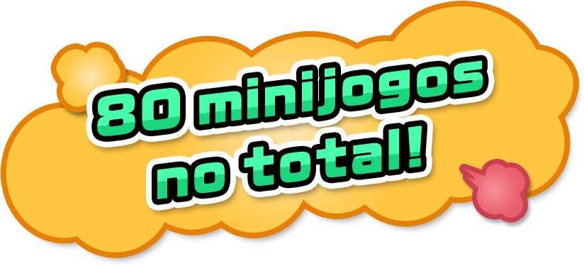 80 minijogos no total!